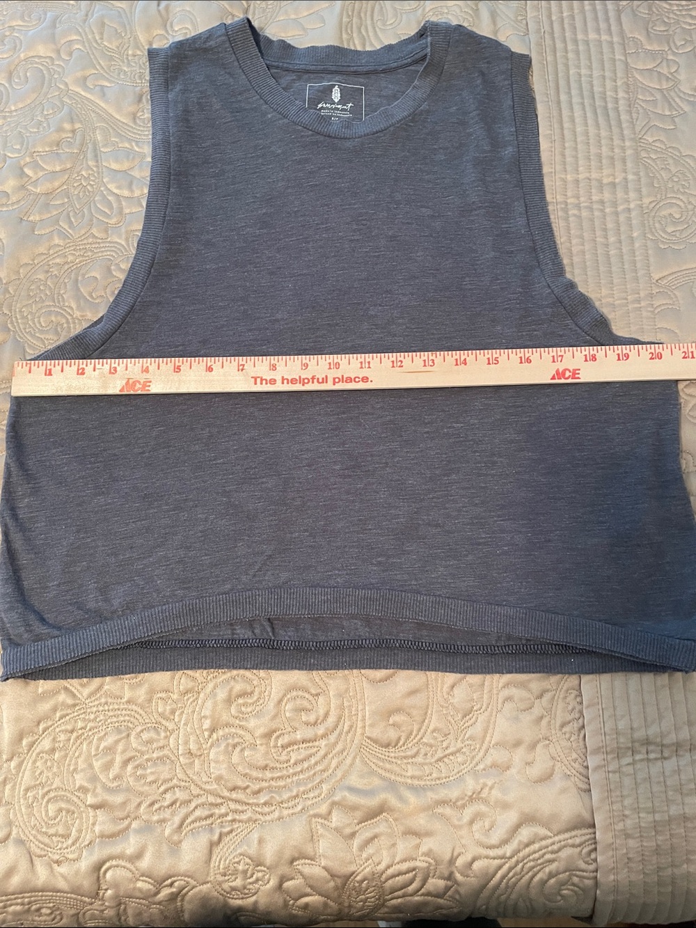 FP Movement by Free People Love Tank Gray Small - Picture 8 of 10